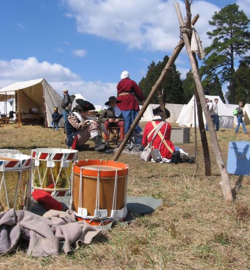 Guilford Courthouse reenactment 2007