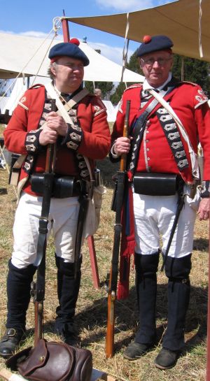 Guilford Courthouse reenactment 2007