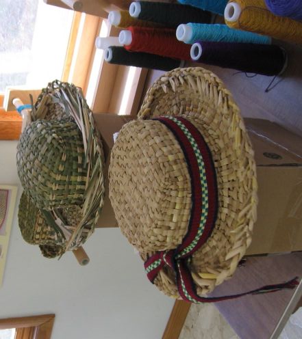 woven hats